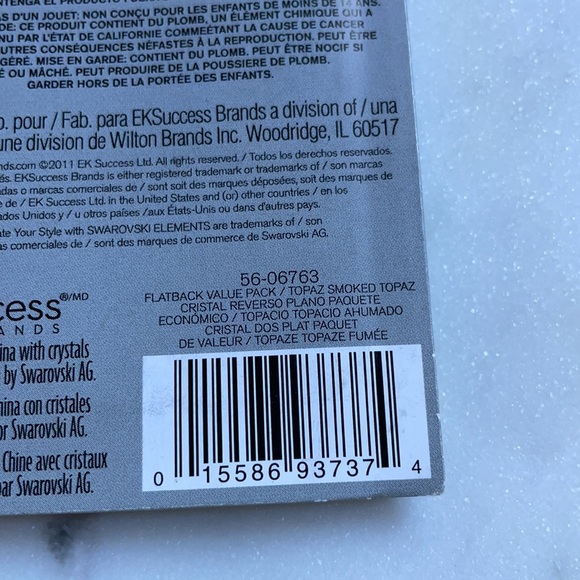 Swarovski | Flat Back Crystal Combo Pack in Topaz Smoked Topaz - Picture 6 of 6